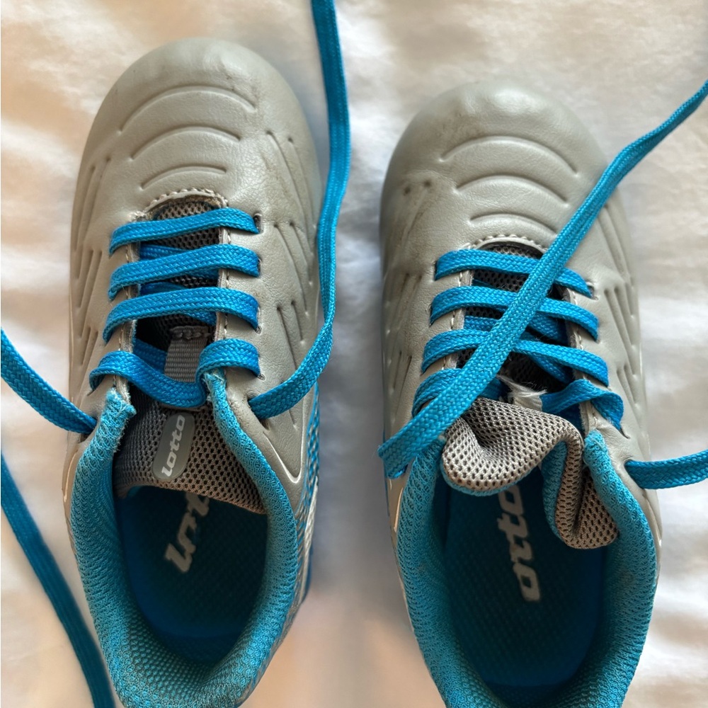 OTTO Gray and Blue Sneakers with Sporty Mesh Design